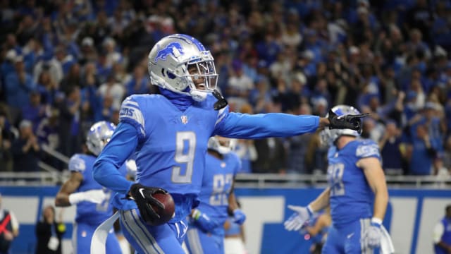 Detroit Lions wide receiver Jameson Williams